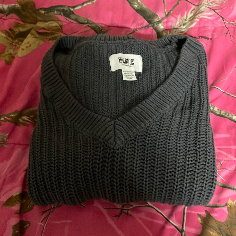 Gray sweater